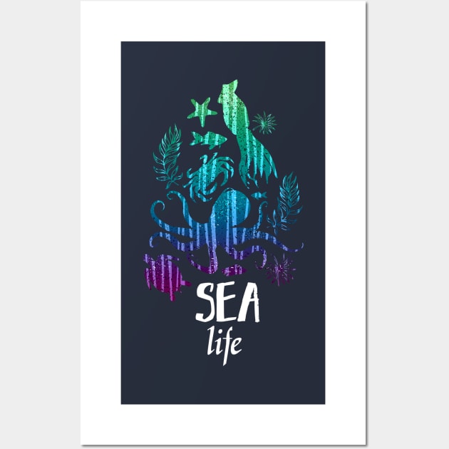 Sea life Wall Art by Frajtgorski